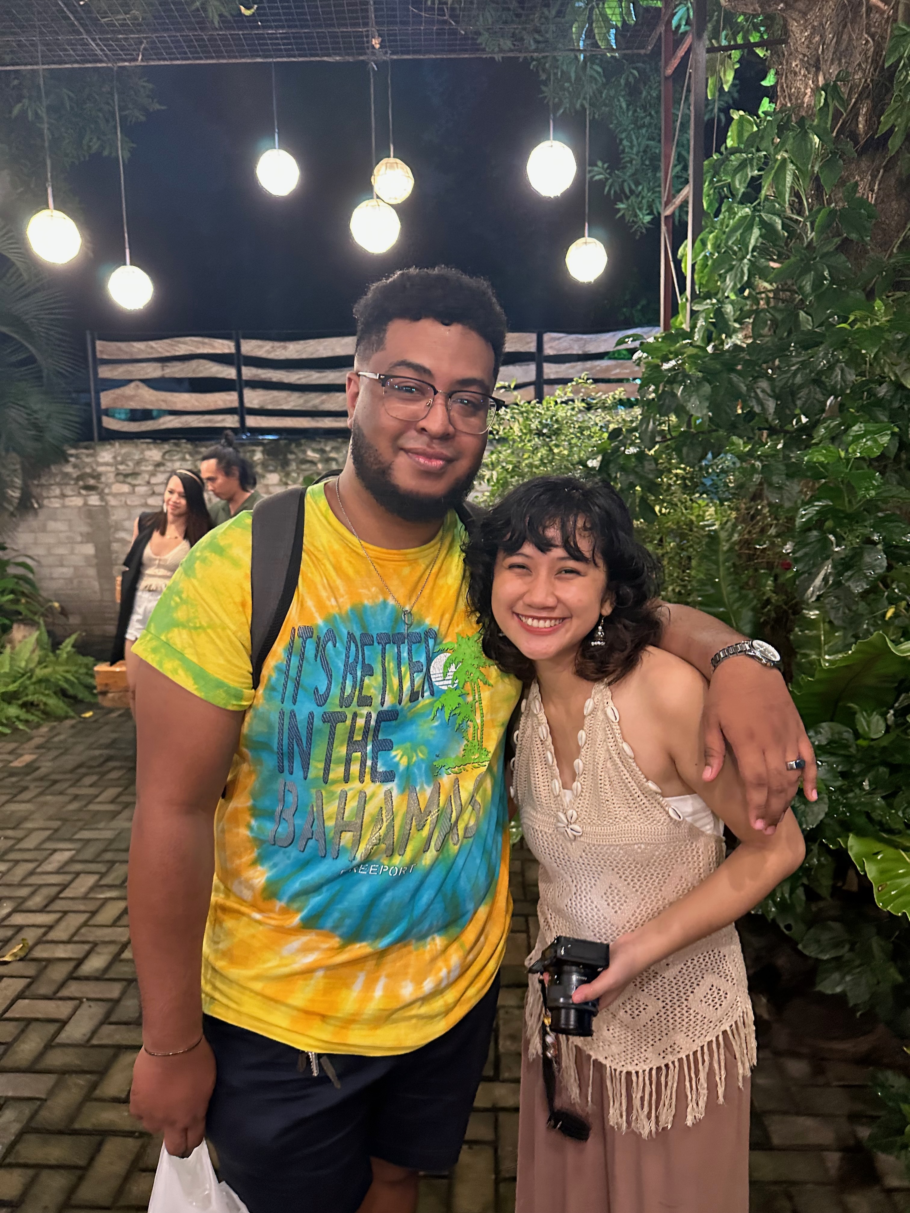 Team celebration with Asa